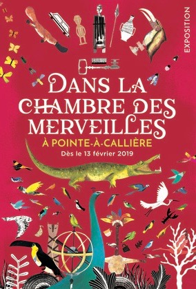 Soyez curieux et rendez-vous à l'exposition "Dans la Chambre des Merveilles", du 13 février 2019 au 5 janvier 2020, au Musée Pointe à Callière (Montréal, Québec)