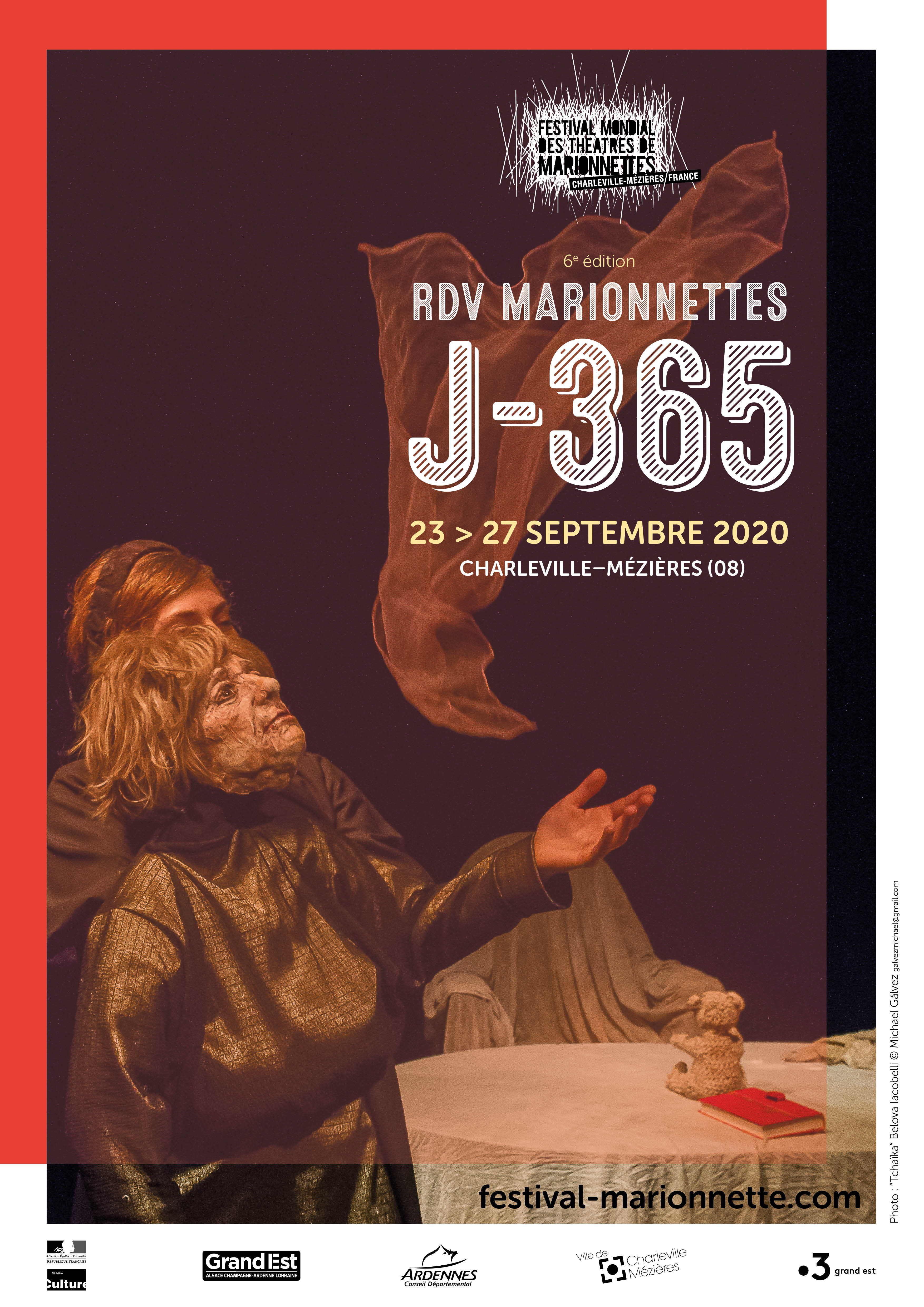 Rendez-vous nombreux au Week-end Marionnettes de Charleville-Mézières (08) du 25 au 27 septembre 2020