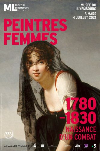 Découvrez l'exposition "Peintres femmes, 1780-1830, naissance d'un combat" du 3 mars au 4 juillet 2021, au Musée du Luxembourg à Paris (6è)