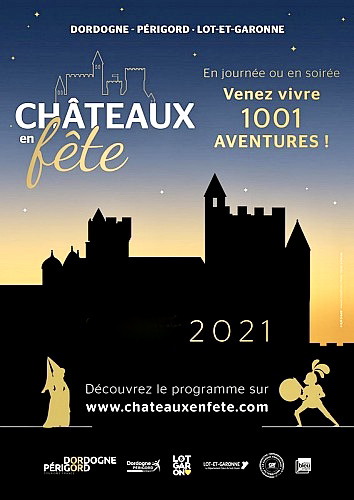 Participez aux Châteaux en Fête du 29 mai au 13 juin 2021, dans le Périgord.