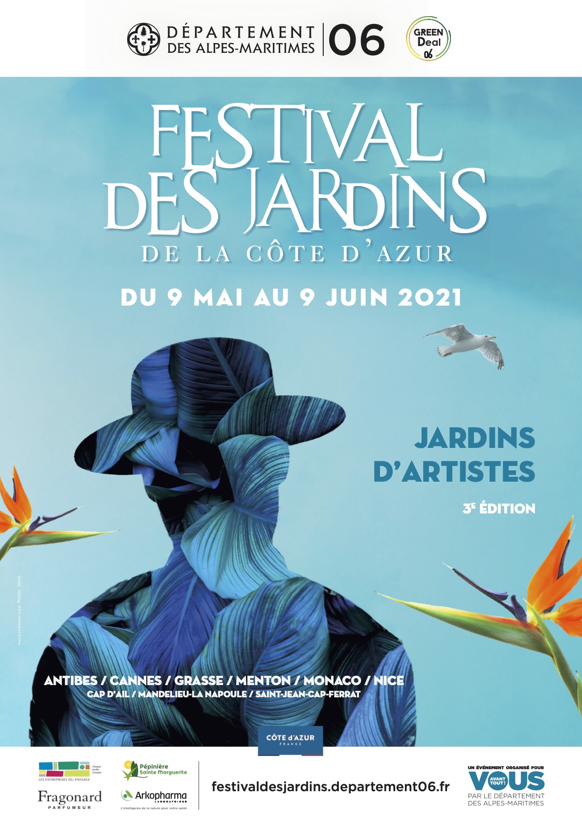 Vivez le Festival des Jardins de la Côte d'Azur, du 9 mai au 9 juin 2021
